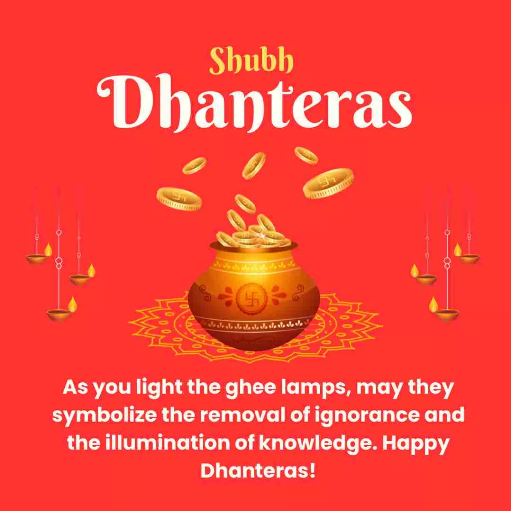 Happy Dhanteras Status in english